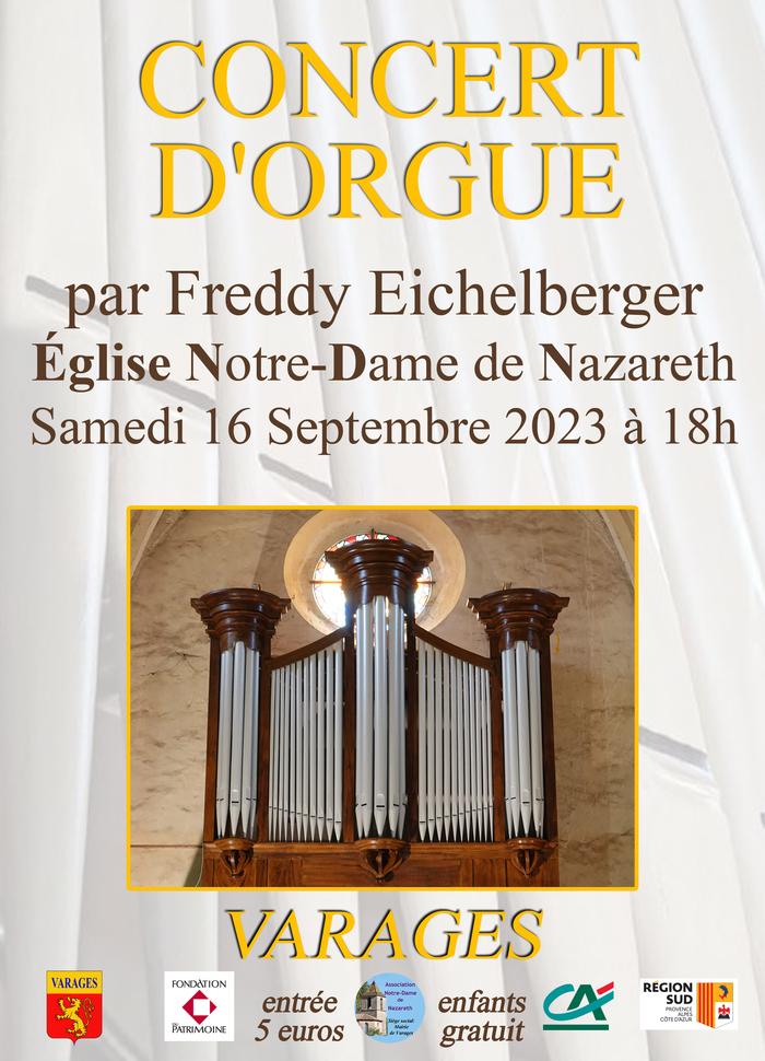 Exposition Concert D Orgue Par Freddy Eichelberger Varages Samedi