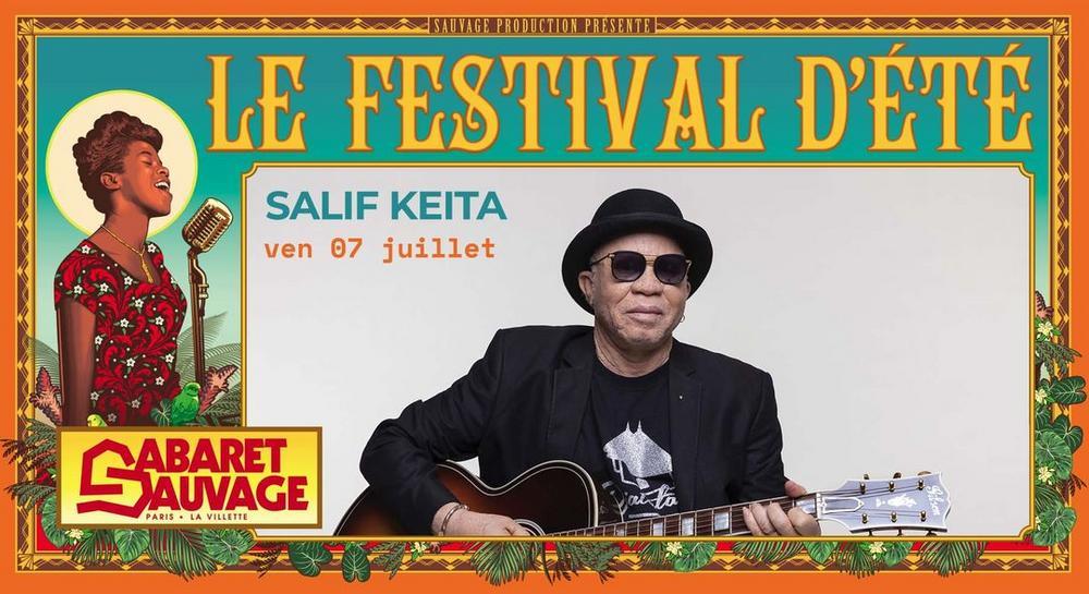 Concert Salif Keita Paris Vendredi Juillet