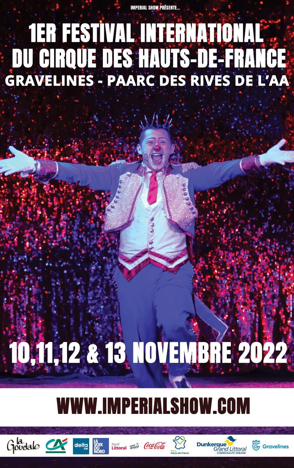 Festival international du cirque des Hauts de France 2023 à Gravelines