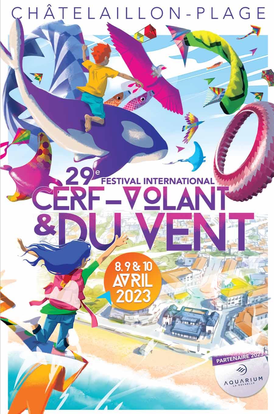 Festival International du cerfvolant de ChâtelaillonPlage 2024