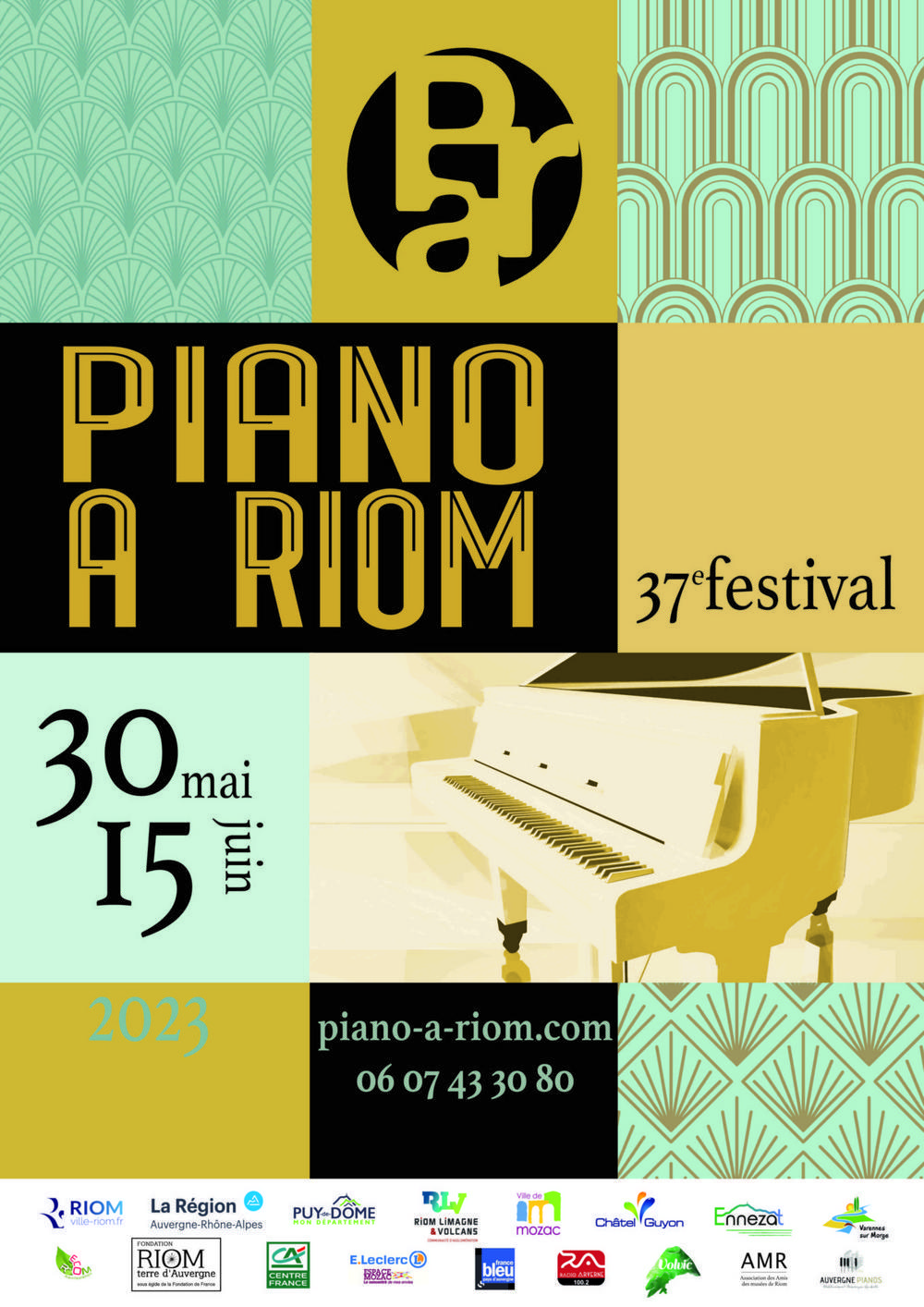 Festival piano à Riom 2024 programmation et billetterie