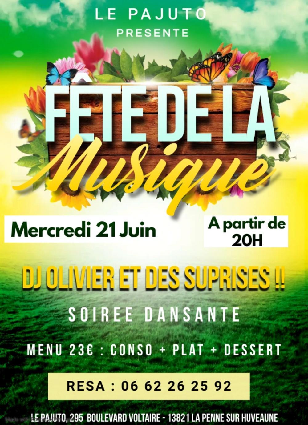 Concert Fête de la musique au Pajuto à La Penne sur Huveaune - mercredi ...