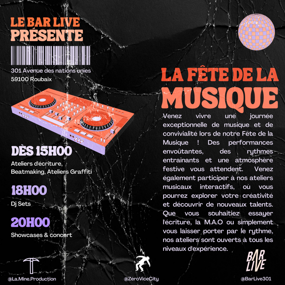 Concert Le Bar Live fête la