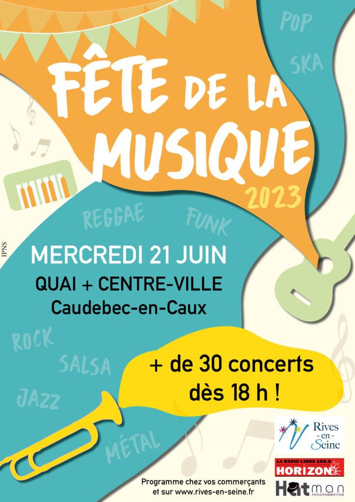 Concert Fête de la musique Hôtel de Ville à Caudebec en Caux - mercredi ...