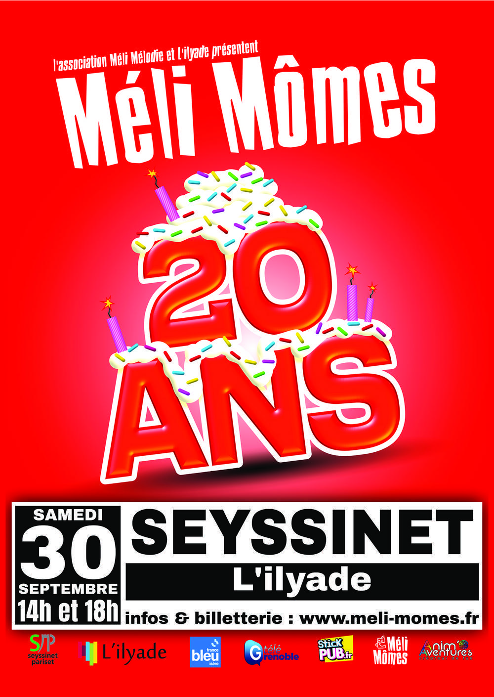 Spectacle Les 20 Ans De Méli Mômes à Seyssinet Pariset Samedi 30 Septembre 2023 