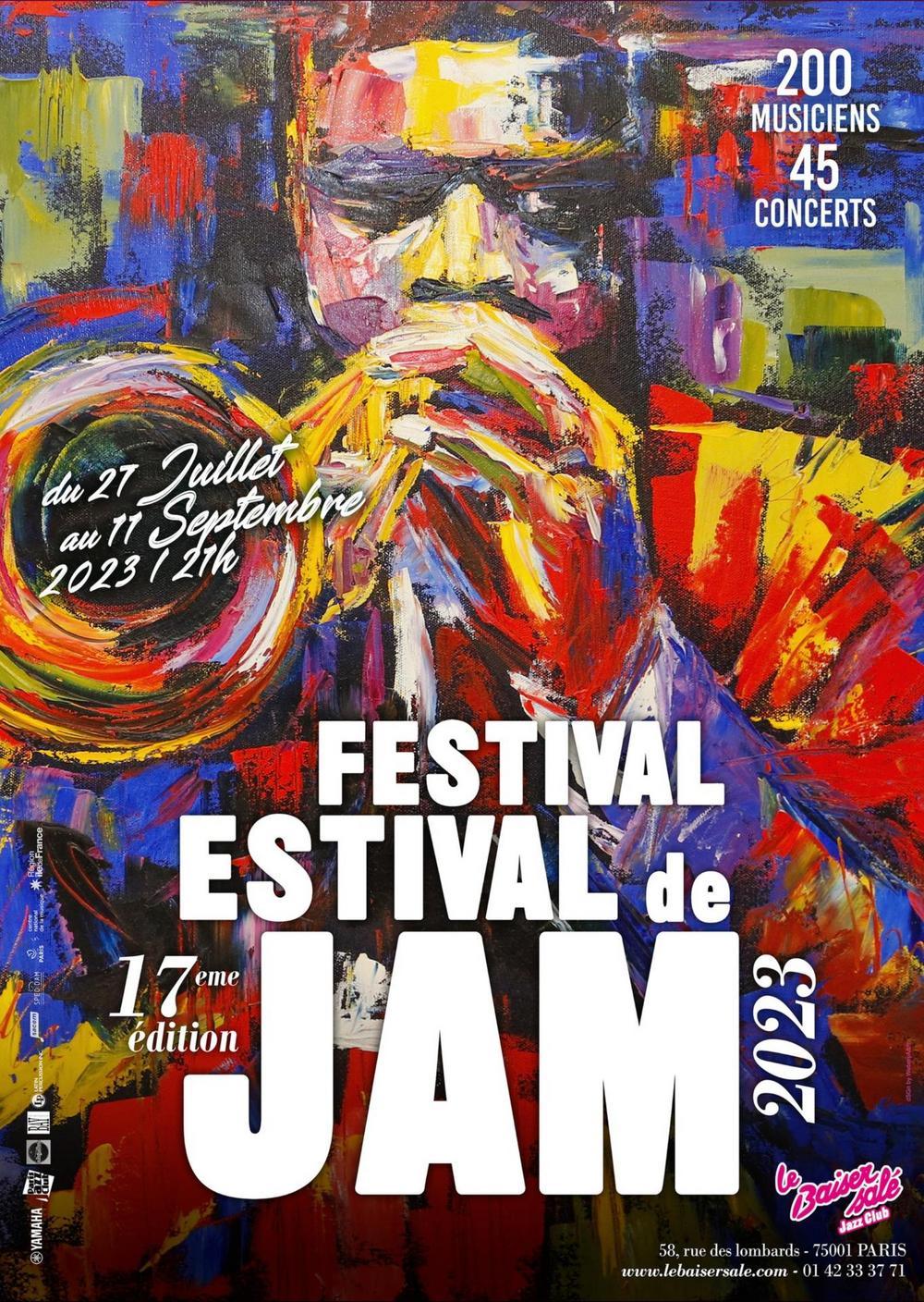 Festival Estival de Jam 2024 Le Baisé Salé Paris programmation