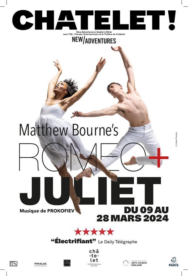 Spectacle Roméo et Juliet à Paris jeudi 28 mars 2024