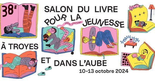 Exposition Salon du Livre à Troyes - dimanche 13 octobre 2024