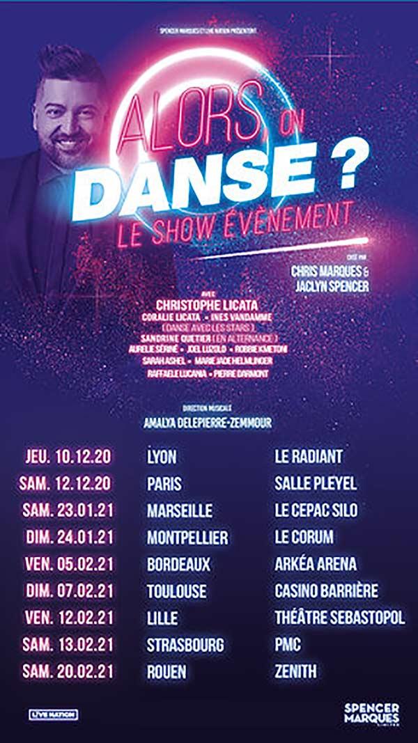 Spectacle Alors On Danse ? à Montpellier le 24 janvier 2021
