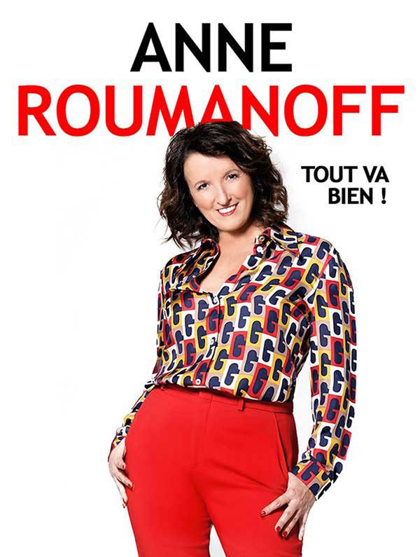 Spectacle Anne Roumanoff à Annecy Dimanche 28 Mars 2021 