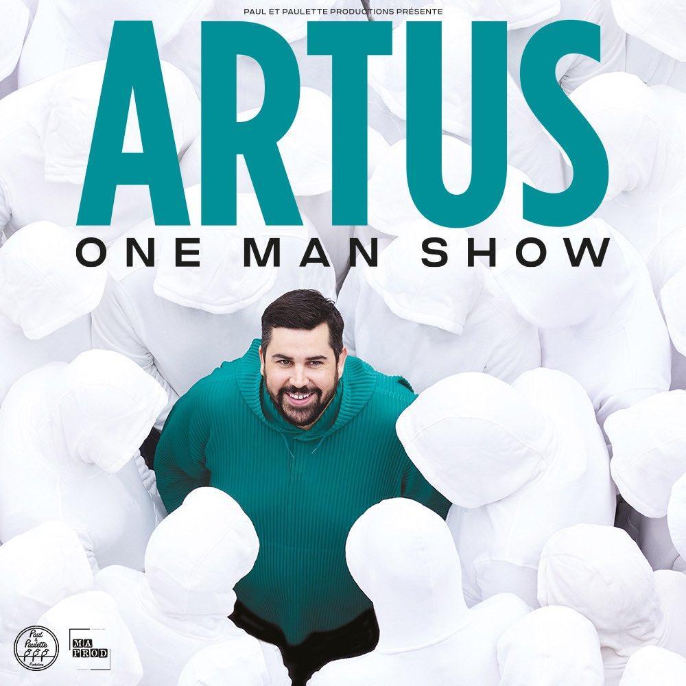 Spectacle Artus à Lens jeudi 7 décembre 2023