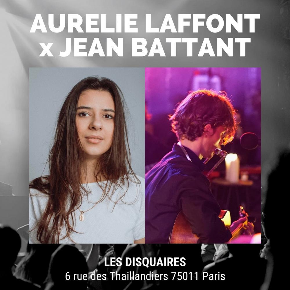 Concert Aurélie Laffont et Jean Battant à Paris jeudi 15 décembre 2022