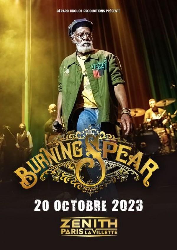 Concert Burning Spear à Paris vendredi 20 octobre 2023