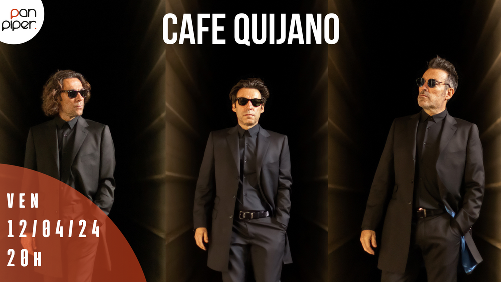 Concert Café Quijano, Europe Tour 2024 à Paris le 12 avril 2024