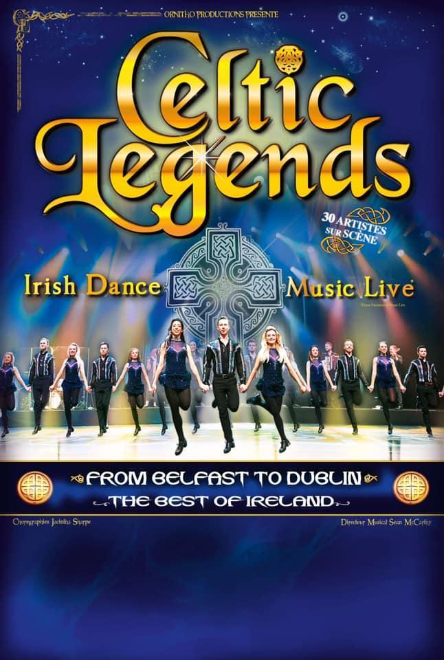 Spectacle Celtic legends tour 2024, tournée à Avignon le 23 mars 2024