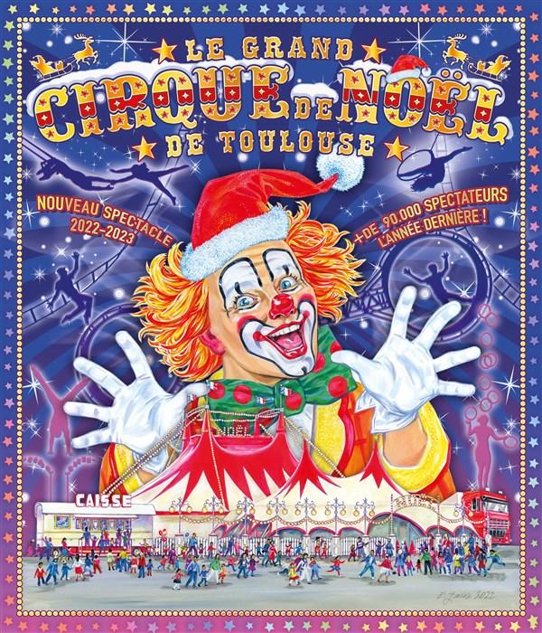 Spectacle Cirque de noël à Toulouse dimanche 7 janvier 2024