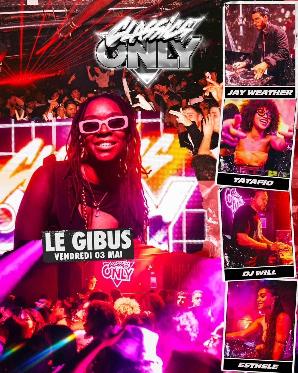 Concert Classics Only au Gibus à Paris - vendredi 3 mai 2024