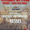 Concert de Noël - Chants de la Sainte Russie