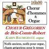 Chant Grégorien et orgue