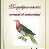 Exposition numérique / De quelques oiseaux connus et méconnus