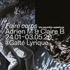 Faire Corps - Adrien M & Claire B