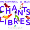 Chants Libres, festival d'art choral de la Fondation Bettencourt Schueller