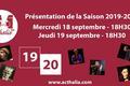 Théâtre dans la Sarthe en 2019 et 2020