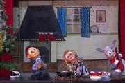 La chanson du pre Nol: Spectacle de marionnettes
