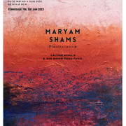 Exposition Personnelle Maryam Shams