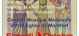 Pierres en Lumires - Samedi 9 Octobre - Concert musique mdivale