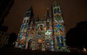 Cathdrale de lumires Rouen illumination 2024 dates et horaires
