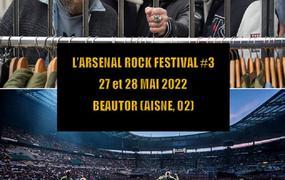 Concert L'arsenal Rock Festival #3 - Pass 2 Jours