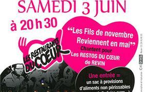 Concert pour les restos du cur