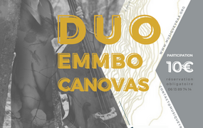 Duo Emmbo Canovas : concert chez l'habitant