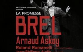 Concert La Promesse Brel avec Arnaud Askoy