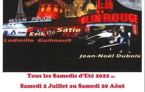 Concert Montmartre La Belle Epoque, Satie pour 4 mains et 2 bouches