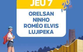 Concert Orelsan, Ninho, Roméo Elvis et Lujipeka