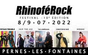 Concert Rhinoferock Festival - Pass 1 Jour