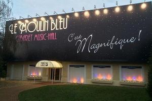 Cabaret Thtre Music Hall le Moulin Bleu Thiers 2024 dner spectacle