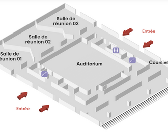 Cit du Design, Espaces Rceptifs Saint Etienne