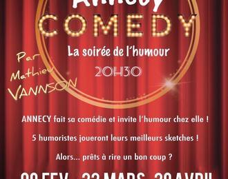 Annecy comedy : la soiree de l'humour