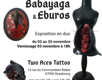 Babayaga et Eburos exposition inédite en duo