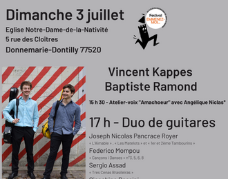Duo de guitares : Vincent Kappes et Baptiste Ramond