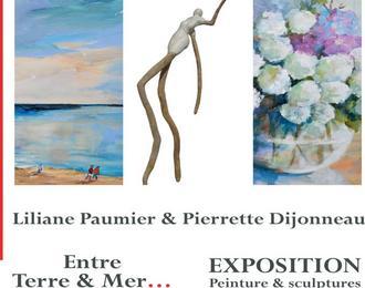 Exposition Entre Terre & Mer - Peintures, sculptures