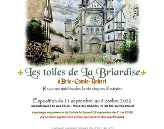Exposition  Josu Nicolas - Les Toiles De La Briardise   Brie-comte-robert