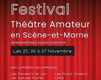 Festival de théâtre amateur en Scène et Marne 2023