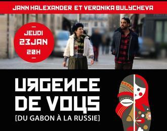 Jann Halexander Et Veronika Bulycheva 'du Gabon A La Russie'
