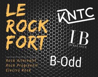 Le Rock Fort : KNTC, In Balance et B-Odd