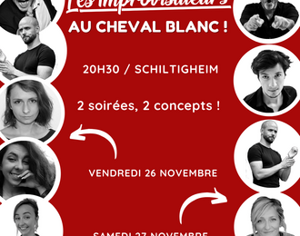 Les Improvisateurs au Cheval Blanc