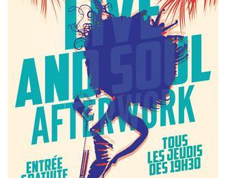 Live & soul afterwork feat Soulness, Mc Marina, Dj Jp Mano